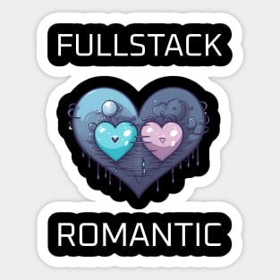 Fullstack romantic Sticker